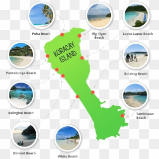 Boracay Island Tourist Spot, HD Png Download