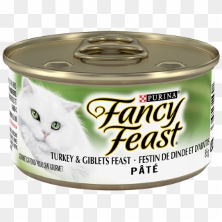 Fancy Feast Wet Cat Pate Turkey Giblets Feast - Cat, HD Png Download