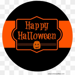 Happy Halloween Round 750×938 - Bar Mleczny, HD Png Download