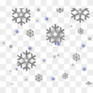 Drawn Snowflake Png Tumblr - Transparent Background Blue Snowflake Png, Png Download