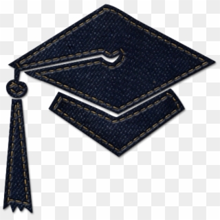 10 Blue Graduation Cap Icon Images - Graduation Cap High Resolution, HD Png Download