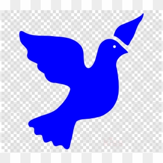 Blue Dove Png Clipart Pigeons And Doves Clip Art - T Shirt Roblox Png, Transparent Png