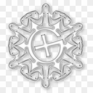 This Free Icons Png Design Of Geocaching Snowflake, Transparent Png