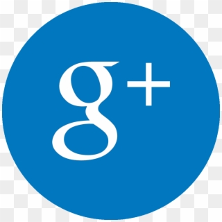 Google Plus Blue Png Logo - Icon Of Contact Us, Transparent Png
