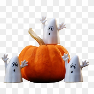Halloween, Ghosts, Pumpkin, Happy Halloween, Ghost, HD Png Download