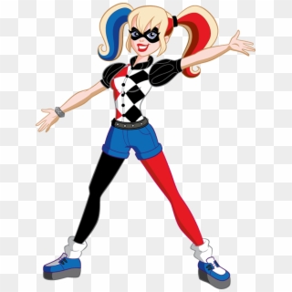 Dc Super Hero Girls Harley Quinn - Harley Quinn Dc Superhero Girl, HD Png Download