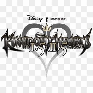 Kingdom Hearts Hd - Kingdom Hearts Hd 1.5 2.5 Remix Logo, HD Png Download