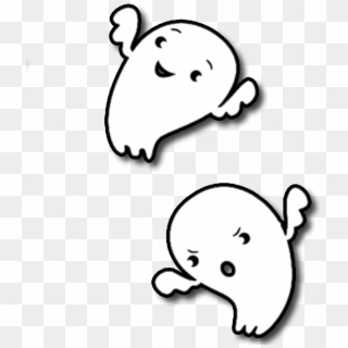 Images For Happy Halloween Ghost Clipart - Transparent Background Ghost Clipart, HD Png Download