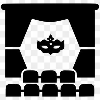 Png File Svg - Theatre Show Icon Png, Transparent Png