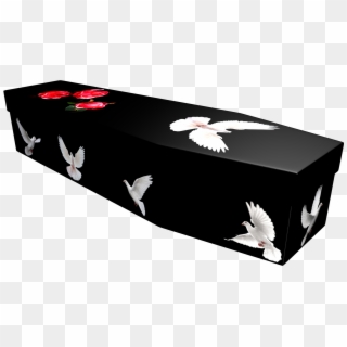 Doves Cardboard Coffin - Dove In Flight, HD Png Download