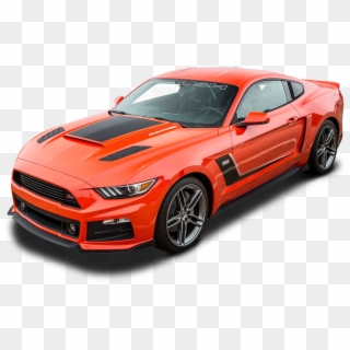 Download Orange Roush Stage 3 Mustang Car Png Image - 2015 Orange Roush Mustang, Transparent Png