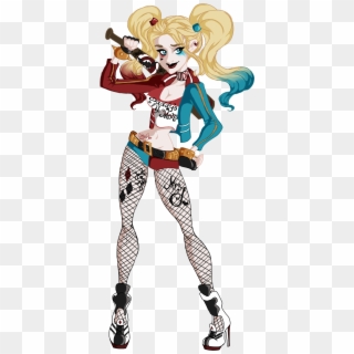 Art Of Urbanstar Harley Quinn From Dc's Suicide Squad - Harley Quinn Png, Transparent Png