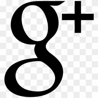 Black And White Google Logo Pictures To Pin On Pinterest - Google+ Vector Icon Png, Transparent Png