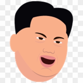 Kimunji - Kim Jong Un Face Emoji, HD Png Download