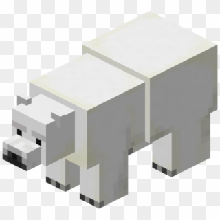 Minecraft Baby Polar Bear, HD Png Download