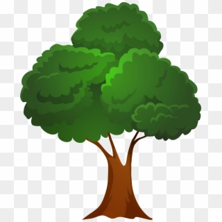 Classic Green Tree Png Clip Art, Transparent Png