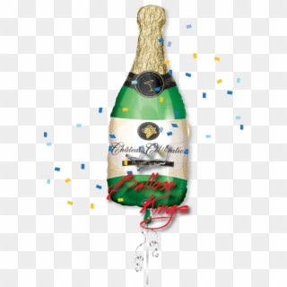 Champagne Bottle - Champagne Balloon Sg, HD Png Download