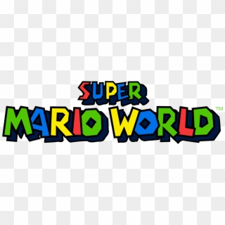 Logo Super Mario Png - Super Mario World Png, Transparent Png