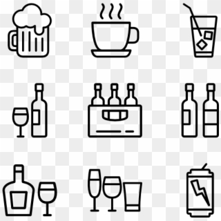 Drinks And Beverage - Food Truck Png Icon, Transparent Png
