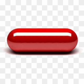 Red Pill Png - Pill, Transparent Png