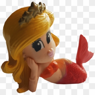 Little Mermaid Transparent Background Image Childs - Figurine, HD Png Download