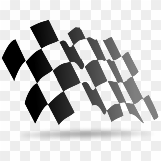 Checkered Flag Symbols - Checkered Flag Png, Transparent Png