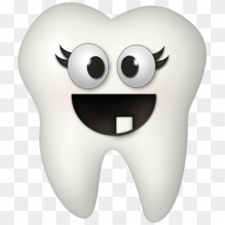 Dintii - Baby Tooth Clip Art, HD Png Download