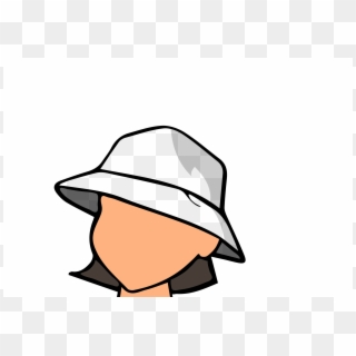 Open - Bucket Hat Png Template, Transparent Png