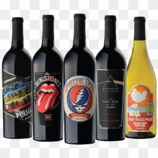 Winemaker Crafted Custom Wines For Each Of These Legendary - Rock And Roll And Wine, HD Png Download