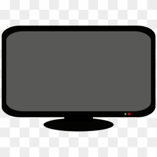 Flat Screen Tv Png Download - Computer Monitor, Transparent Png