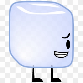 Ice Cube Clipart Cube Object - Ice Cube Pose Bfdi, HD Png Download