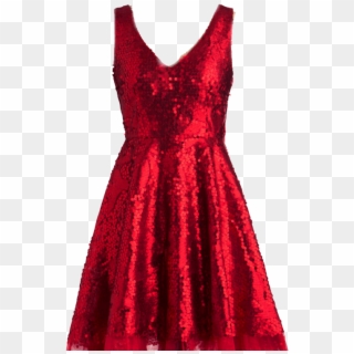 Modcloth Red Dresses, HD Png Download