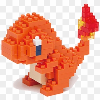 1 Of - Nanoblock Charmander, HD Png Download