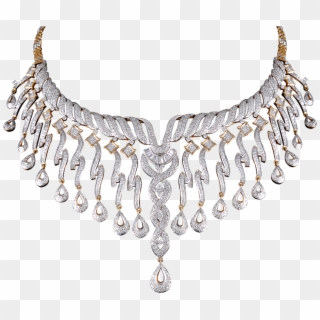 Diamond Necklace Png, Transparent Png
