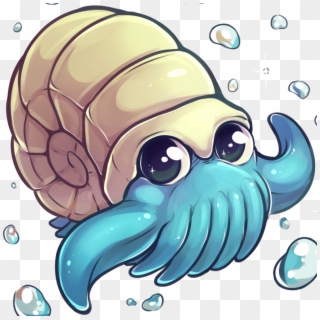 Pokemon Shiny Omanyte Is A Fictional Character Of Humans - Pokemon Omanyte, HD Png Download