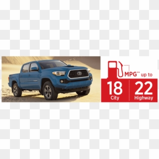 2019 Toyota Tacoma Model Pricing & Fuel Mileage - 2019 Toyota Tacoma Mpg, HD Png Download