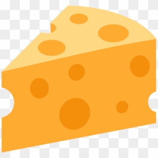Cheese Wedge - Wedge Of Cheese Clipart, HD Png Download