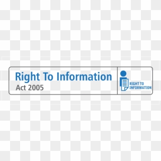 Rti - Right To Information Act, 2005, HD Png Download