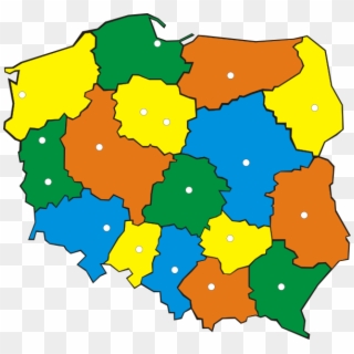 Of Poland 2 Png - Map Of Poland Png, Transparent Png