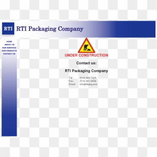 Rti Packaging Company Home Competitors, Revenue And - Lavori In Corso, HD Png Download