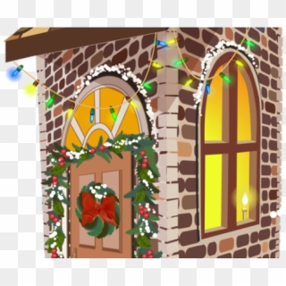Windows Clipart Gingerbread House Window - Noel Maisons Png, Transparent Png