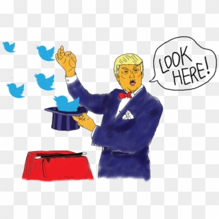 Look Here - Cartoon, HD Png Download