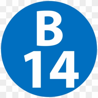 B-14 Station Number - Circle, HD Png Download