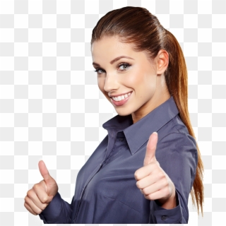 Bigstock Happy Smiling Business Woman W - Women Ads Png, Transparent Png
