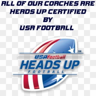 Com/programs/heads Up Football/youth/ - Heads Up Football, HD Png Download