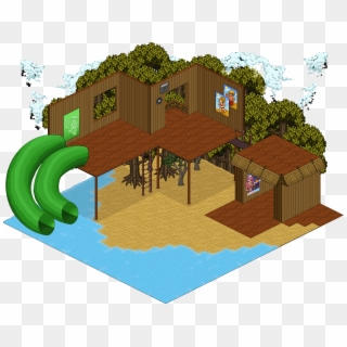Habbo Beach, HD Png Download