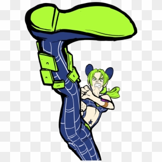 Jolyne Cujoh Is A National Treasure Fight Me Also This - Jolyne Cujoh Pose, HD Png Download