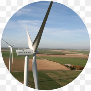 The Valorem Group Is An Integrated Green Energy Operator - Wind Turbine, HD Png Download