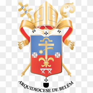 Brasão Arquidiocese - Roman Catholic Archdiocese Of Belém Do Pará, HD Png Download