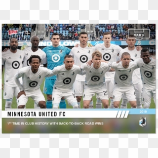 2019 Topps Now Mls 7 Minnesota United Fc [3 - Player, HD Png Download